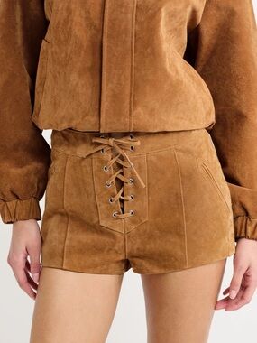 Rumored Yellowstone Suede Microshort